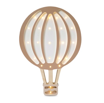 Little Lights, Children's room night light, Balloon light brown