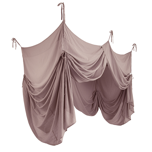Numero 74, Bed drape bed canopy, Dusty pink 