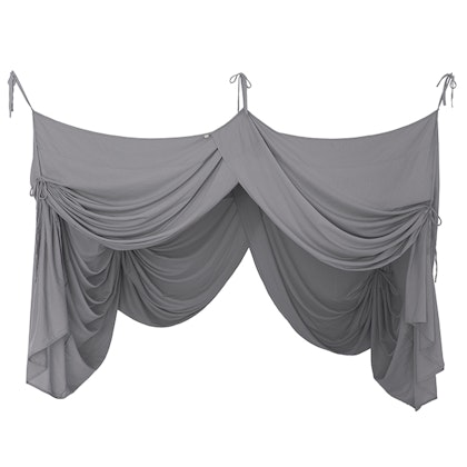 Numero 74, Bed drape bed canopy, Stone grey