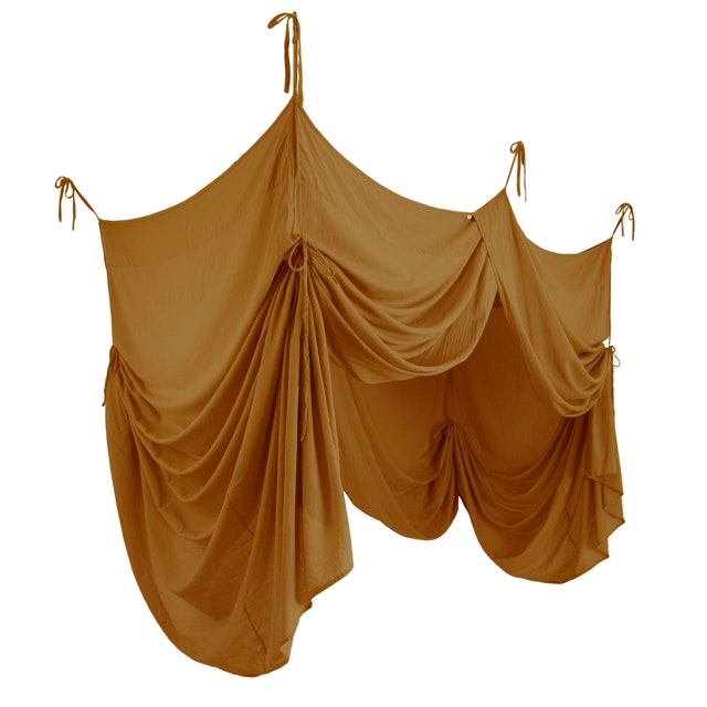 Numero 74, Bed drape bed canopy, Gold 