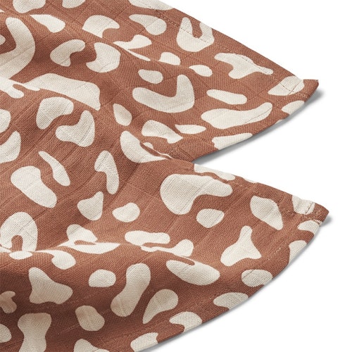 Liewood, Lewis snuttefilt 2-pack, Mega leo tuscany rose