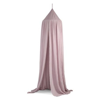 Sebra, bed canopy with LED lights, Blossom lilac