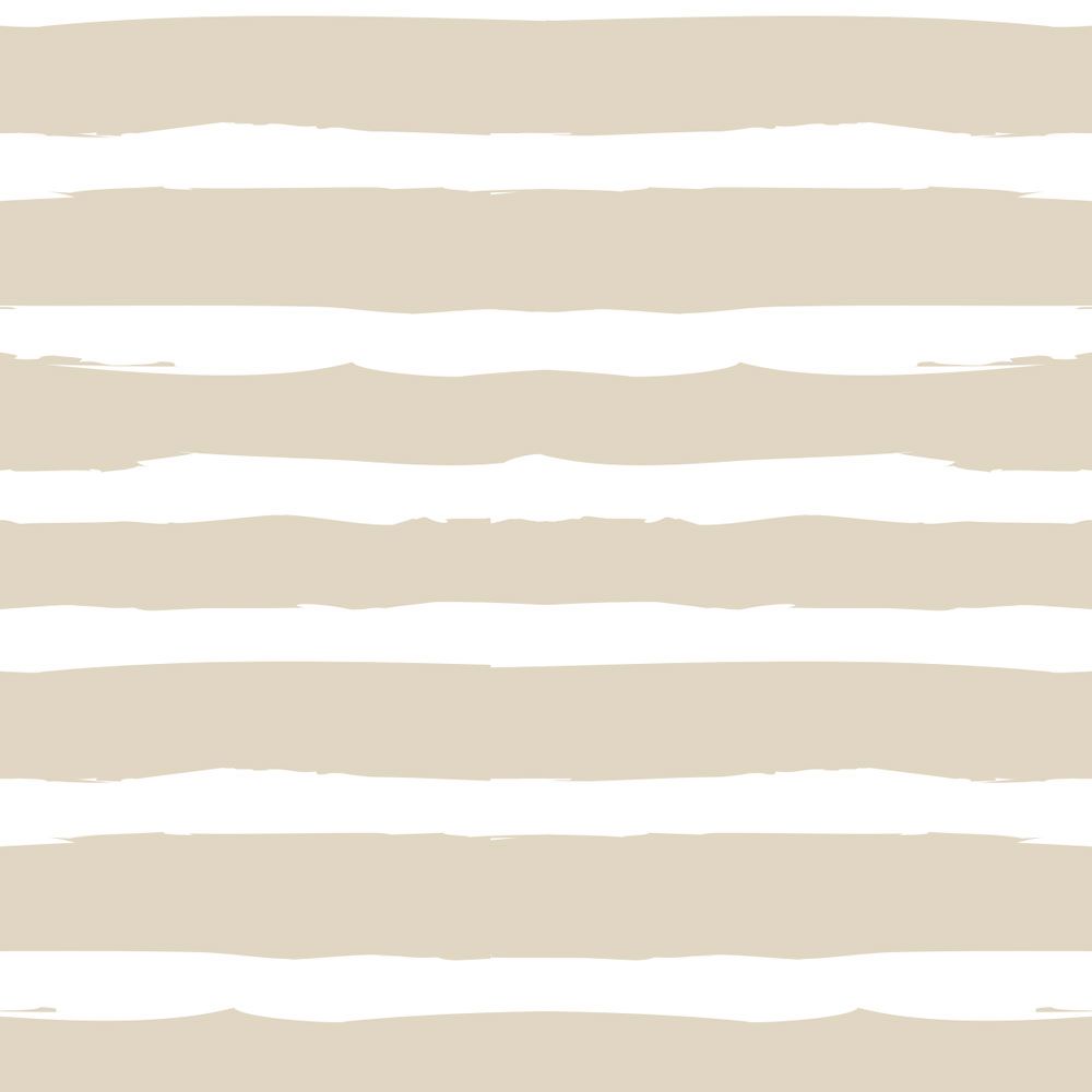 Dekornik, wallpaper Irregular Stripes Beige White 