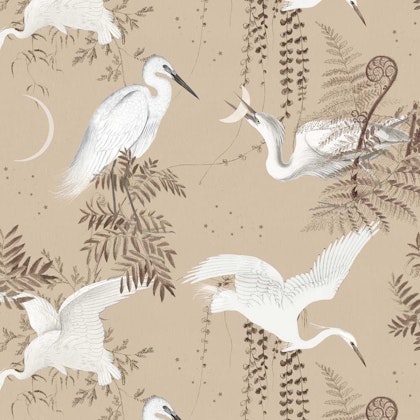 Dekornik, wallpaper Herons