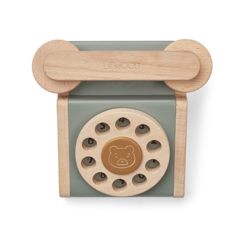 Liewood, Selma klassisk telefon, Faune green golden caramel