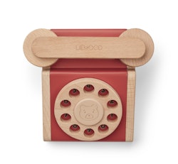 Liewood, Selma klassisk telefon, Apple red pale tuscany rose