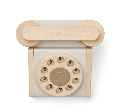 Liewood, Selma klassisk telefon, Oat sandy mix