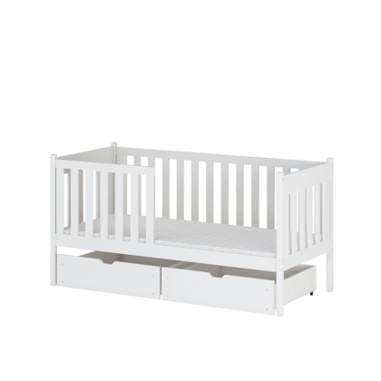 Children's bed with barrier Alma
