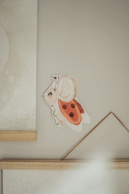 Mrs Mighetto, Paper Friends Ladybugs Pappersdekoration för barn nyckelpiga