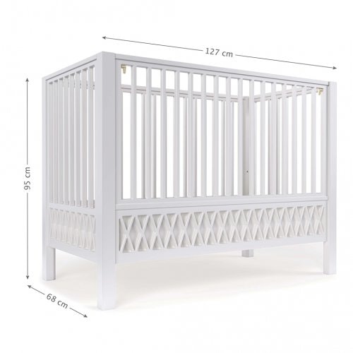 Cam Cam, Harlequin cot, light sand Cam Cam, Harlequin cot, light sand