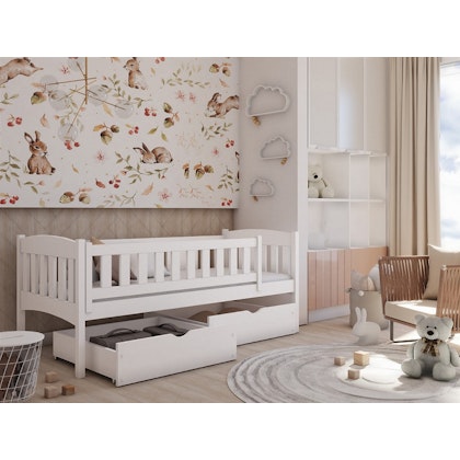 Children's bed with barrier, daybed George