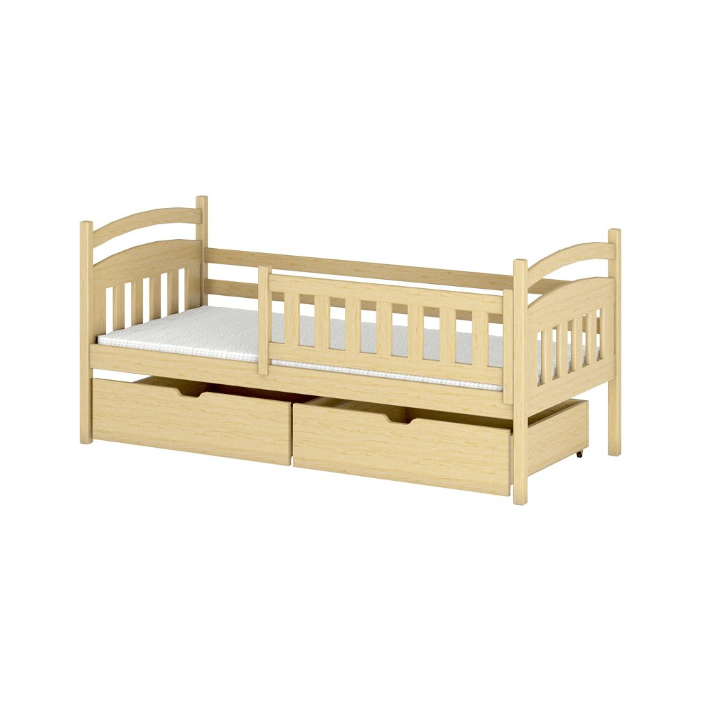 Children's bed with barrier, daybed Tuva Children's bed with barrier, daybed Tuva