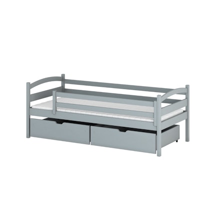 Children's bed with barrier, daybed Zoe