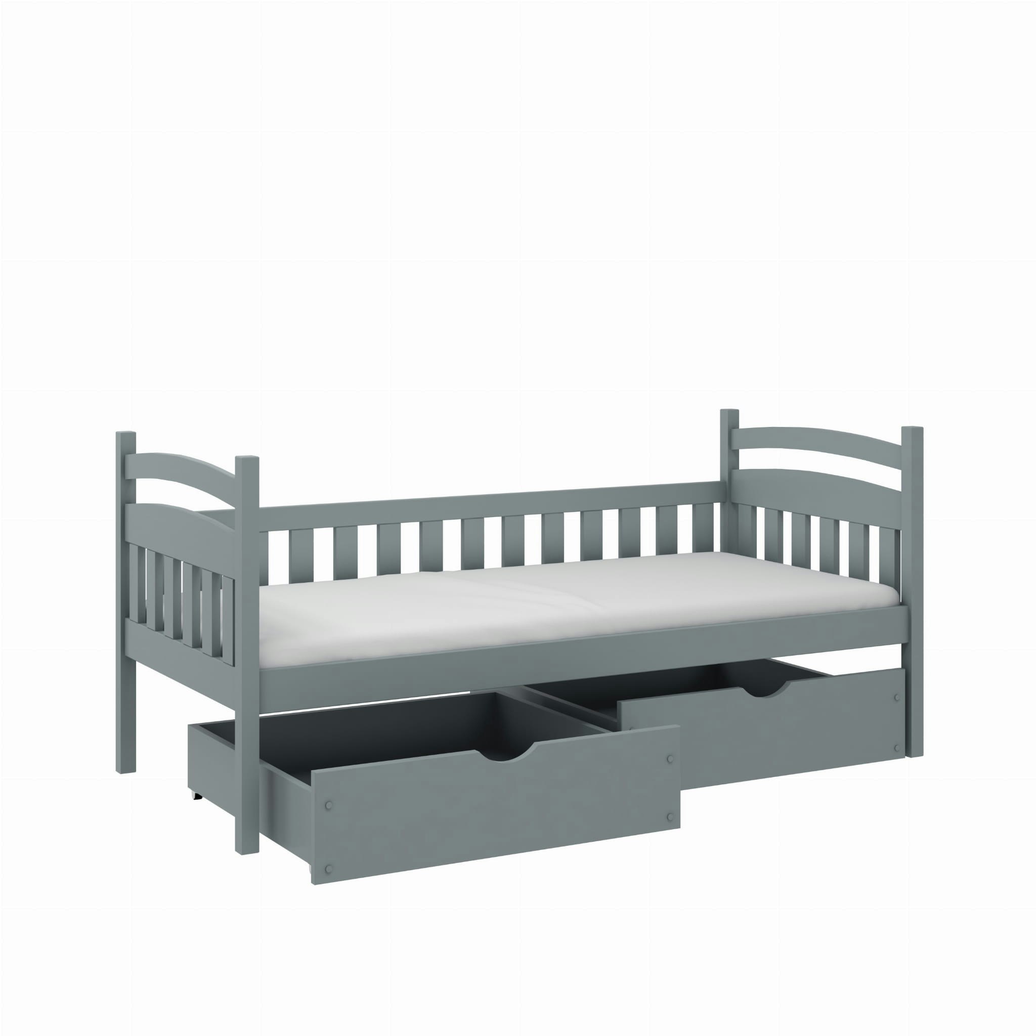 Children's bed with barrier, daybed Thiago Children's bed with barrier, daybed Thiago