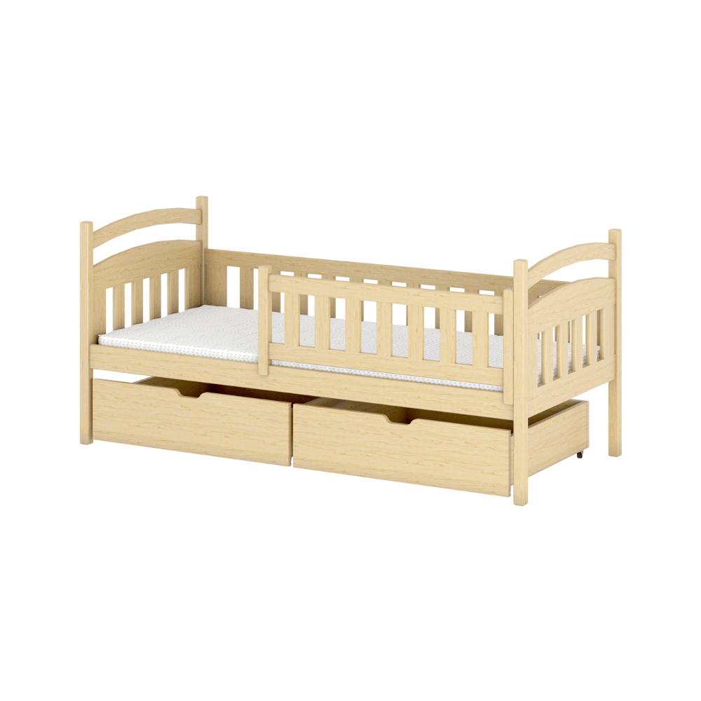 Children's bed with barrier, daybed Thiago Children's bed with barrier, daybed Thiago