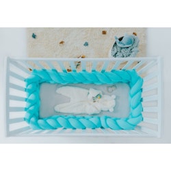 Babylove, Spjälsängsskydd knutkudde, turkos