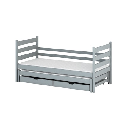 Children's bed with extra bed, daybed Morgan