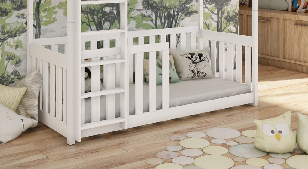 Bunk bed with barrier Casper Bunk bed with barrier Casper