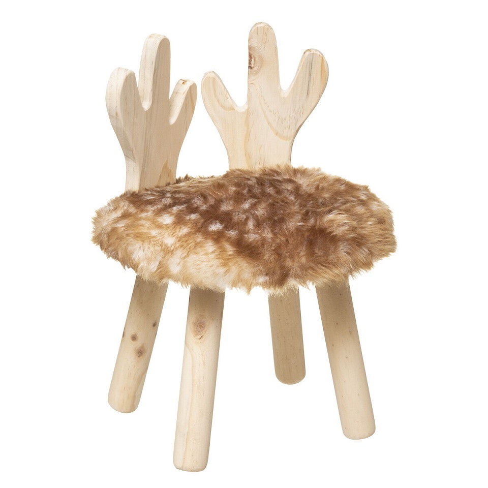 Wooden chair for the children's room, moose Wooden chair for the children's room, moose