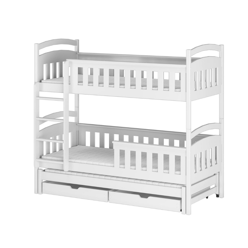 Bunk bed with barrier and three beds Heidi Bunk bed with barrier and three beds Heidi