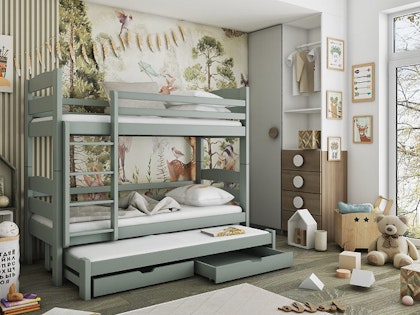 Bunk bed with three beds Charlie