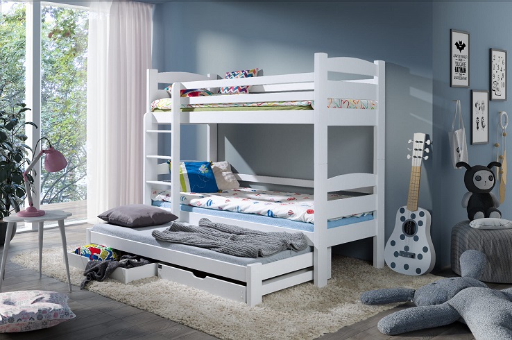 Bunk bed with three beds Charlie Bunk bed with three beds Charlie