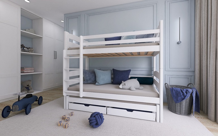 Bunk bed with three beds Charlie Bunk bed with three beds Charlie