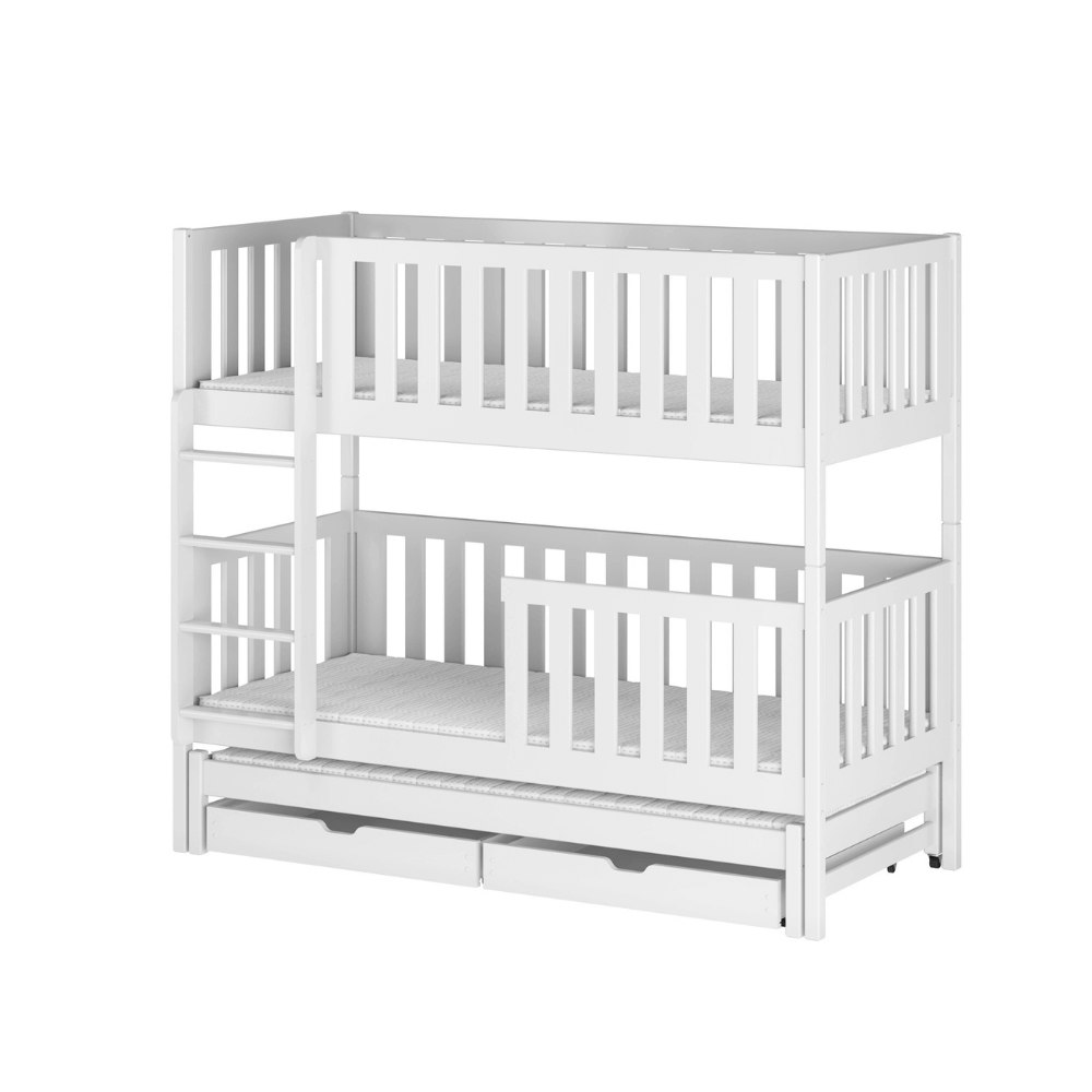 Bunk bed with barrier and three beds Lilly Bunk bed with barrier and three beds Lilly