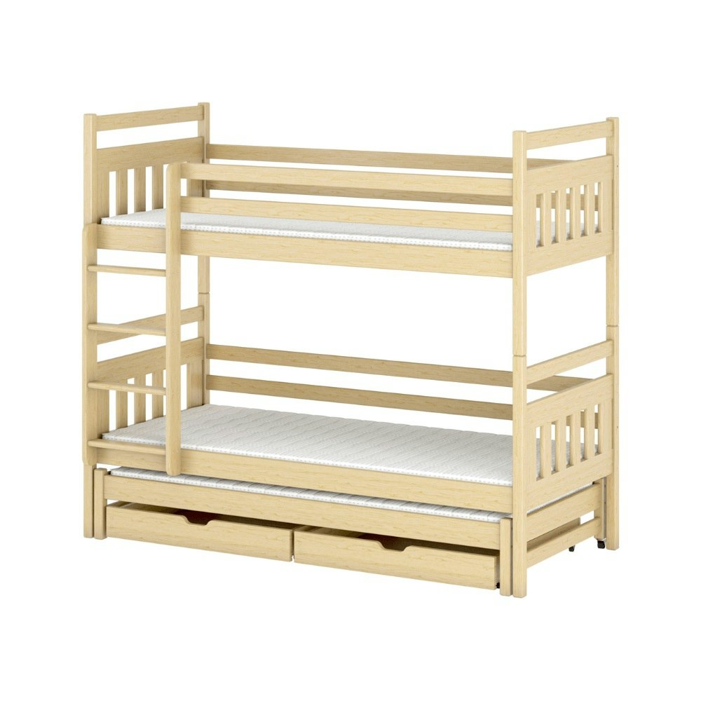 Bunk bed with three beds Simon Bunk bed with three beds Simon