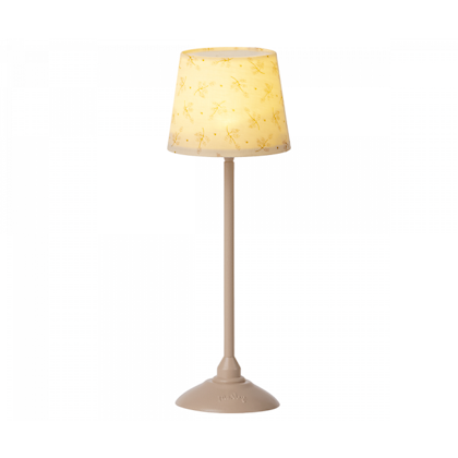 Maileg, floor lamp for dollhouse, powder