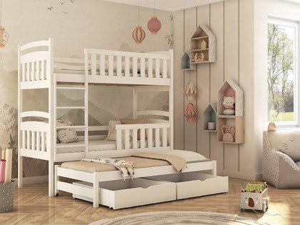 Bunk bed with three beds, Vendela