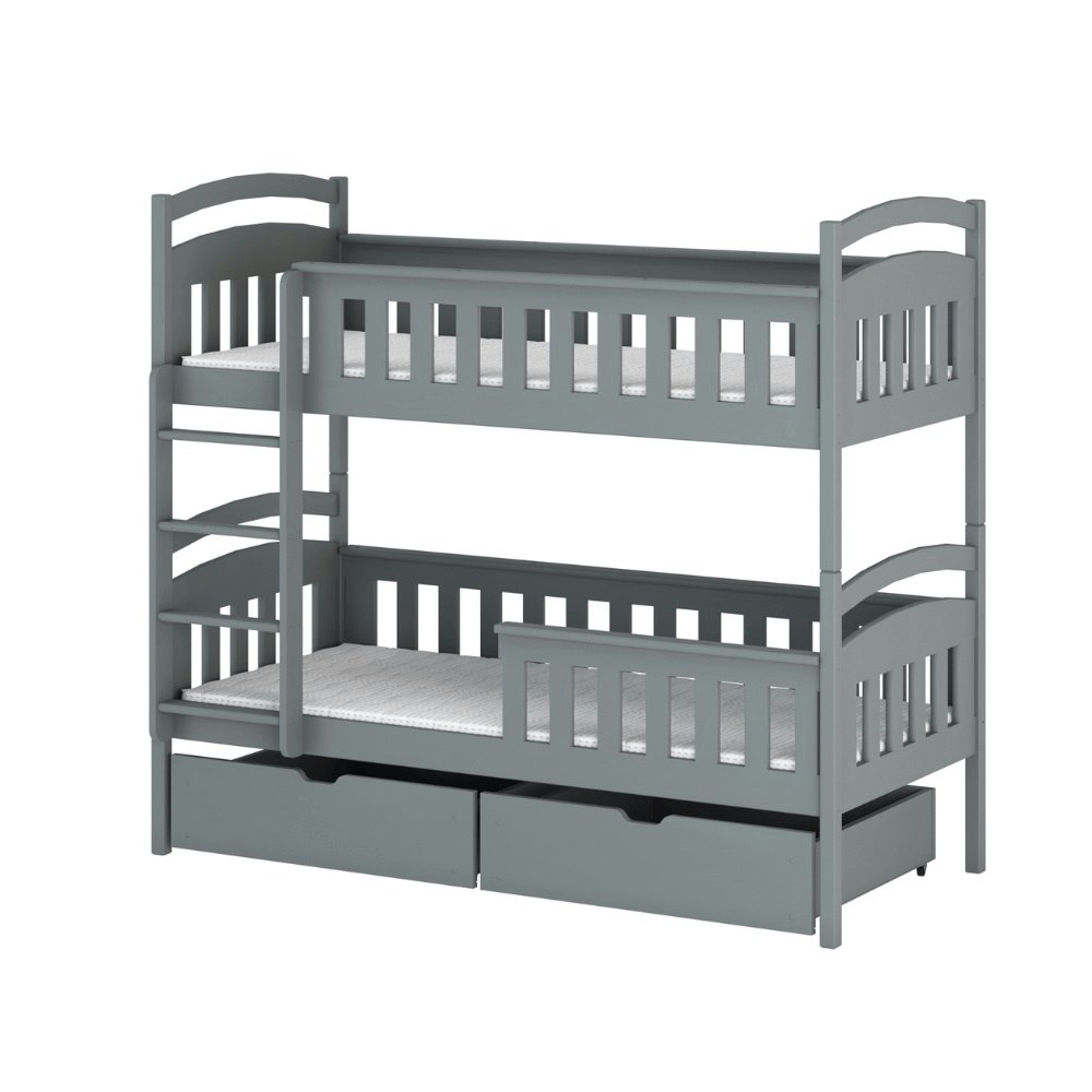 Bunk bed with barrier, Harper Bunk bed with barrier, Harper