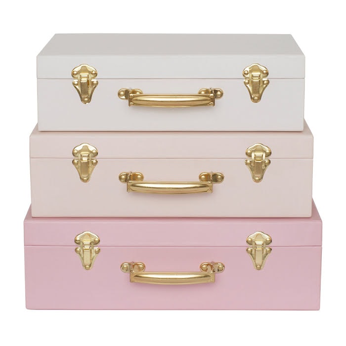 Jabadabado, Suitcase pink set of 3 Jabadabado, Suitcase pink set of 3