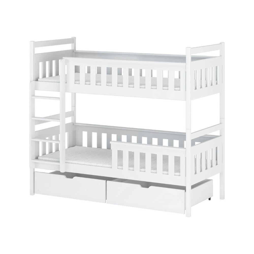 Bunk bed with barrier, Tilde Bunk bed with barrier, Tilde