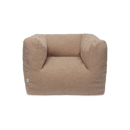 Jollein, Sofa Beanbag armchair, boucle Biscuit