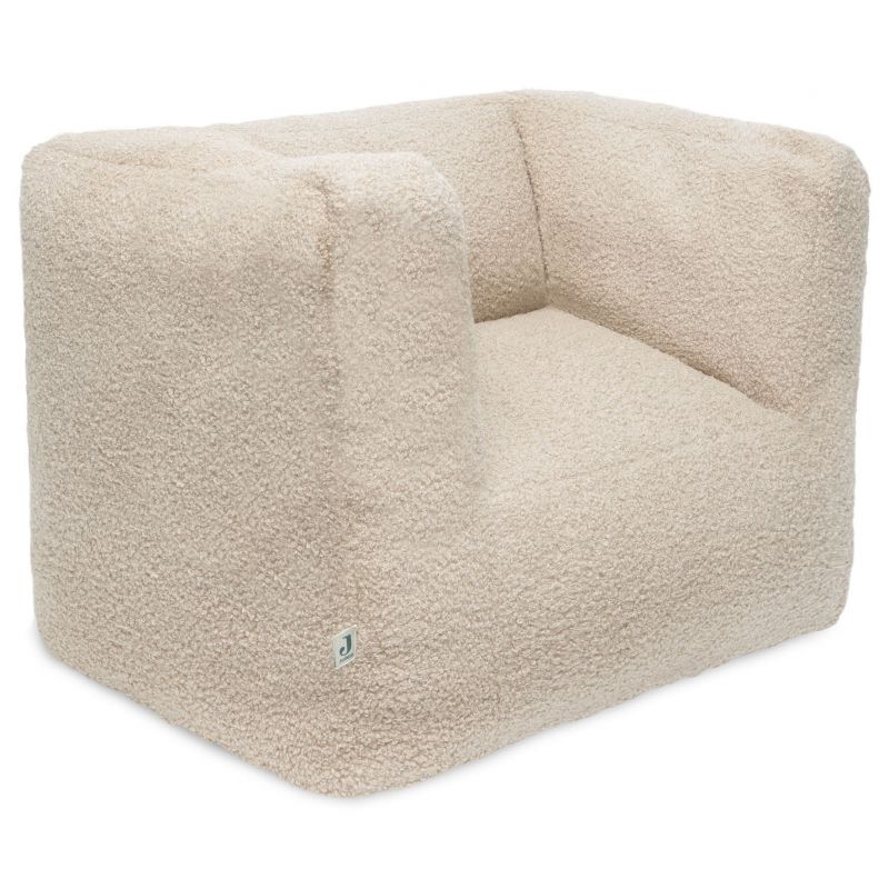 Jollein, Sofa Beanbag armchair, boucle Naturel 