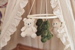 Jollein, sängmobil Teddy Bear Leaf Green/Naturel