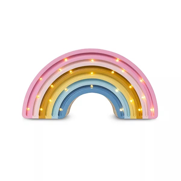 Little Lights, Night light for the children's room, Rainbow Retro 