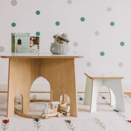 Stool for the children's room, Roundabout