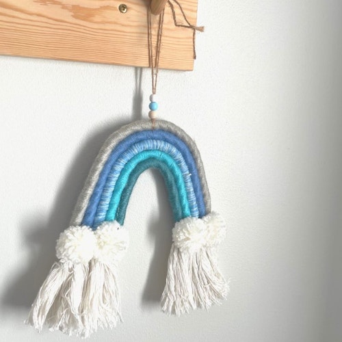 Wall decoration rainbow Aqua