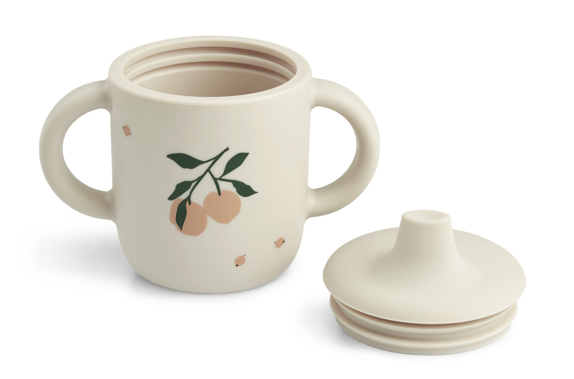 Liewood, Neil sippy cup silicone cup, Peach sea shell mix 