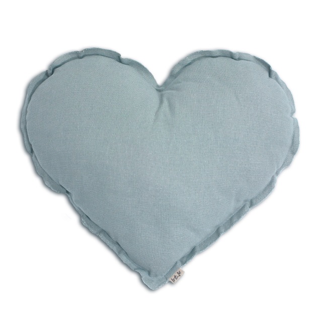 Numero 74, cushion heart, Sweet Blue 