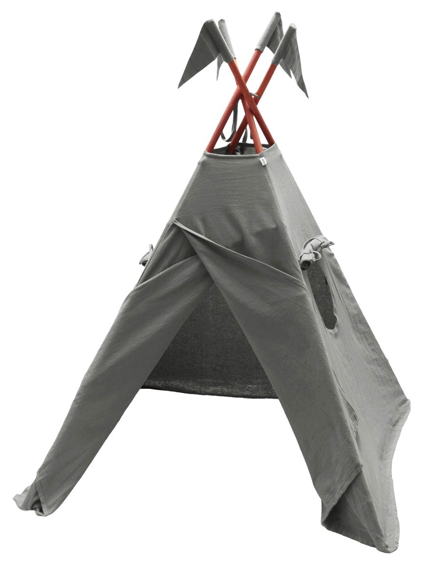 Numero 74, tipi tent for the children's room, Silver Grey 