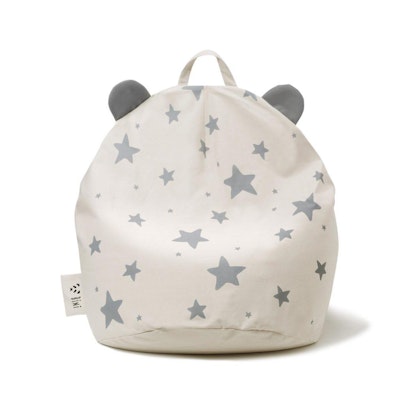 Bini beanbag with grey stars