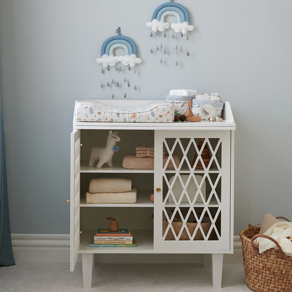 Cam Cam, Changing table Cabinet Harlequin White 