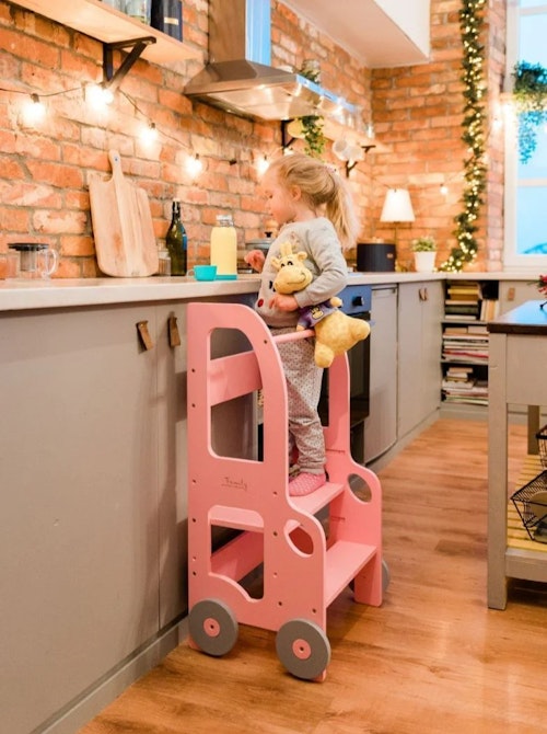 Kitchen helper Car, pink
