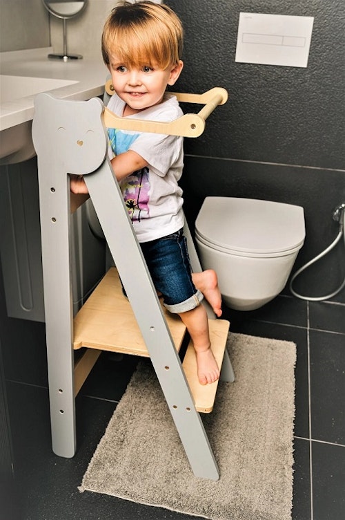 Kitchen helper foldable, gray