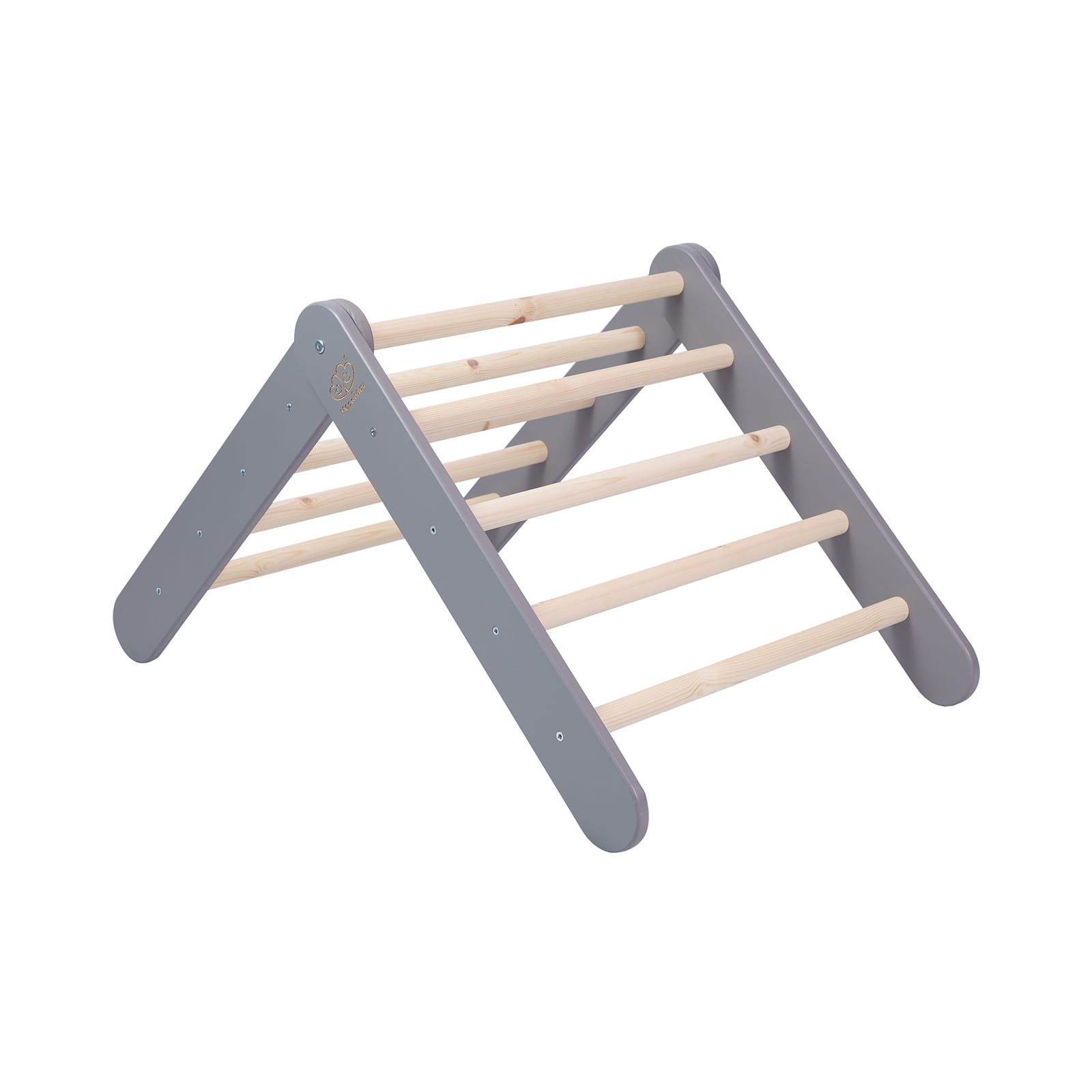 Meow, climbing triangle for the children's room, grey/natural 