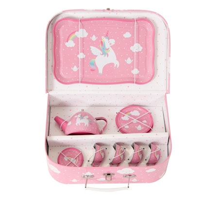 Sass & Belle, Tea set for children, Rainbow Unicorn