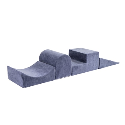 Meow, Buildable slide playground velvet, blue grey